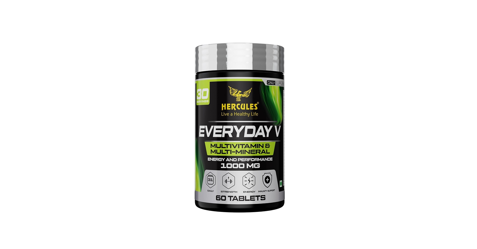 Hercules Multivitamin | Daily Nutrition Tablets | Essential Vitamins & Minerals