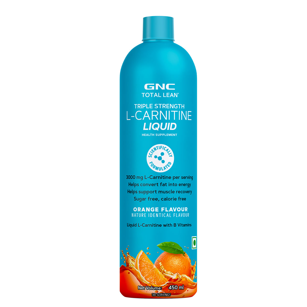 GNC Liquid L-Carnitine 3000mg | Triple Strength Formula | Converts Fat to Energy & Supports Lean Muscle | Fast-Acting for Weight Loss & Recovery | 100% RDA of B3, B5 & B6 for Performance & Stamina | Strawberry Kiwi