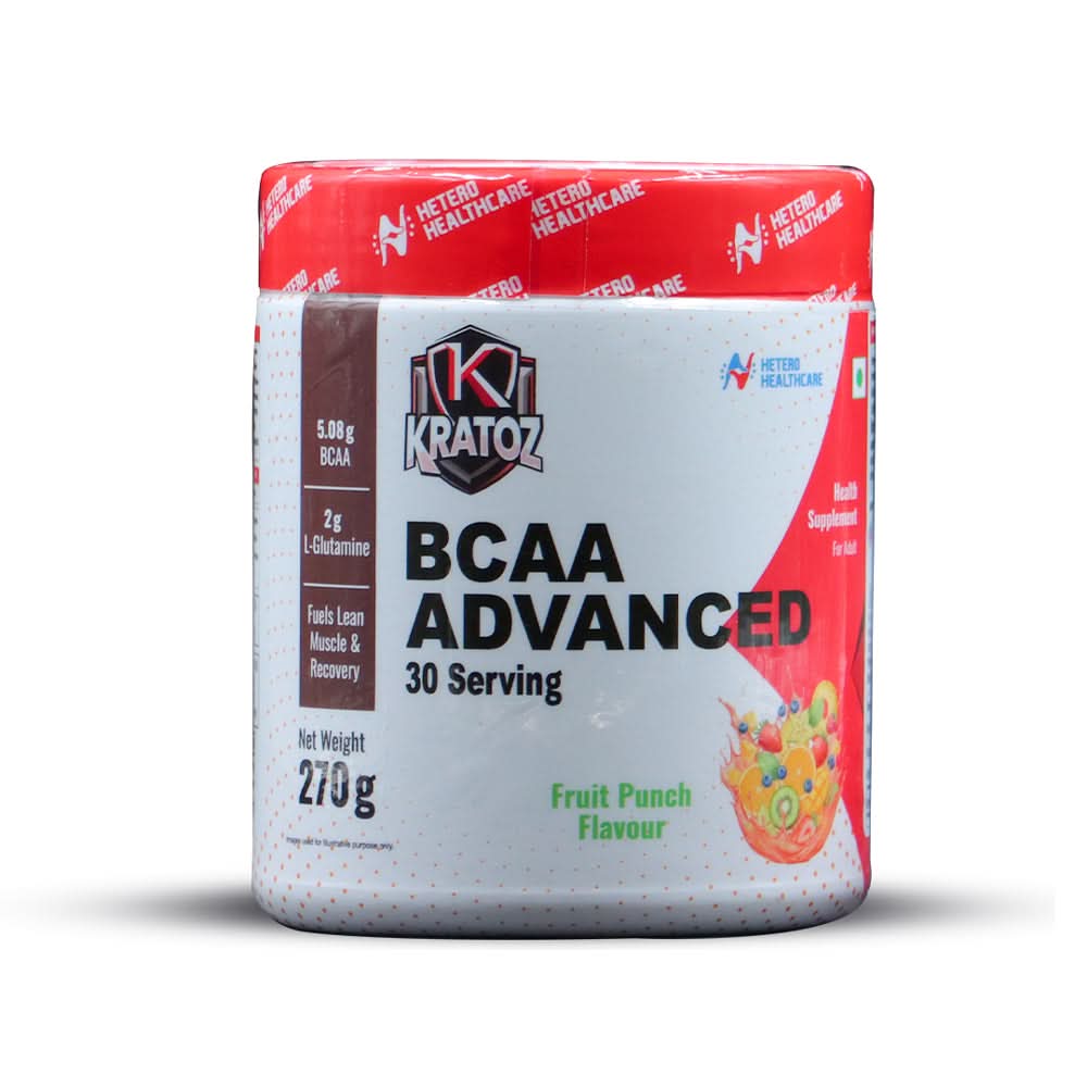 Kratoz BCAA Advance Powder | Supplement with L- Glutamine and Essential Amino Acids