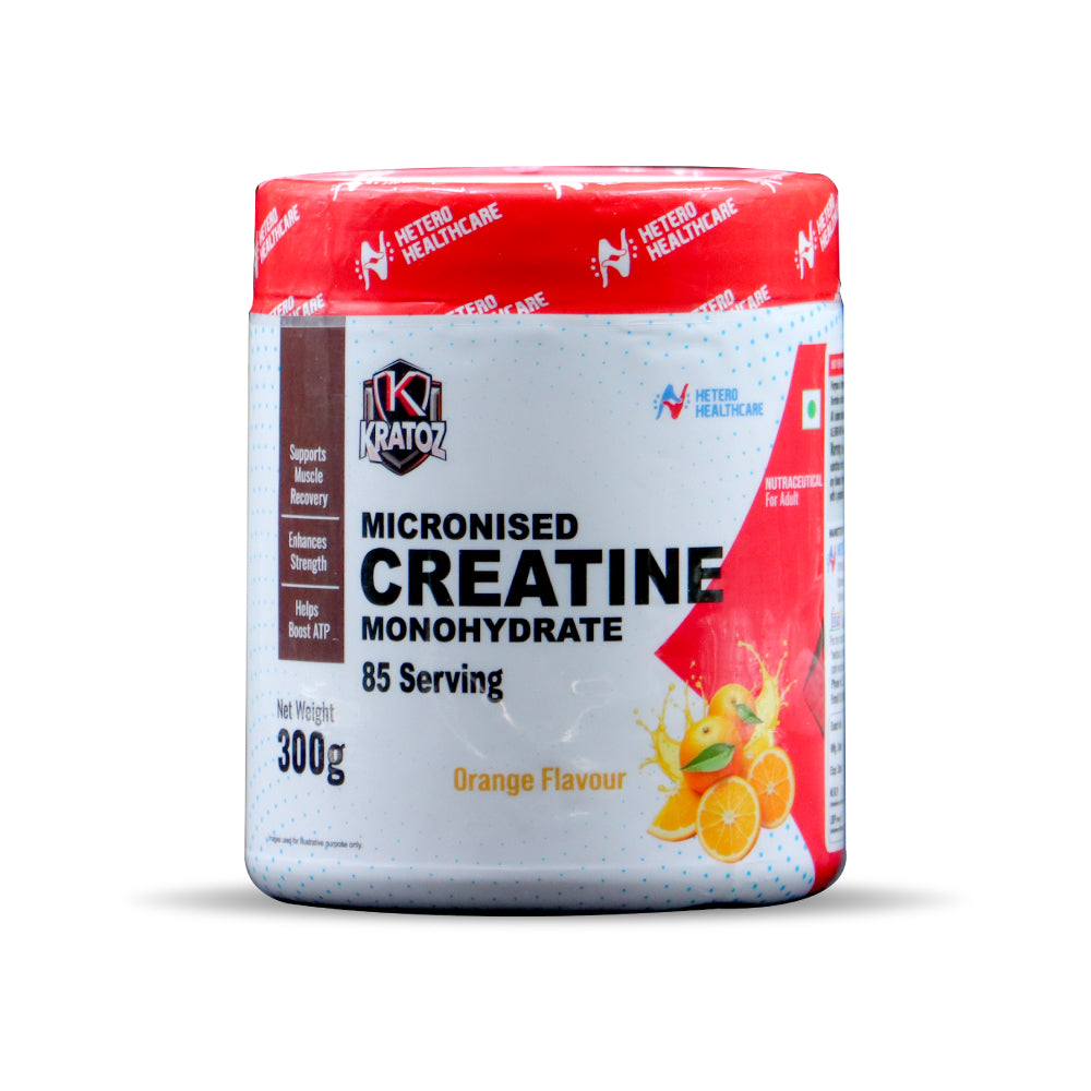 Kratoz Creatine Powder - Micronized Creatine for Strength & Recovery