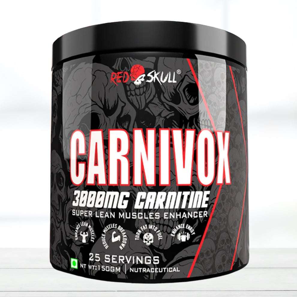 Redskull Carnivox 3000mg L-Carnitine – 25 Servings