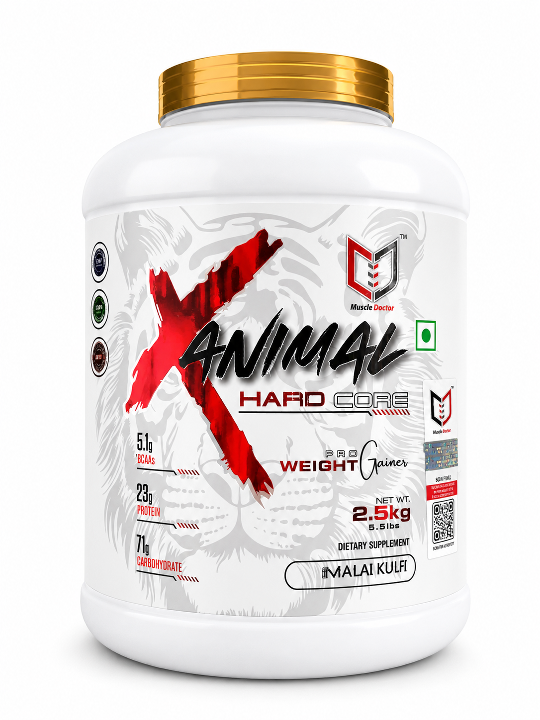 Muscle Doctor X Animal Hard Core 2.5Kg