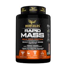 Hercules Rapid Mass Bulk Gain Protein, Zero Added Sugar, With Added Creatine Creapure