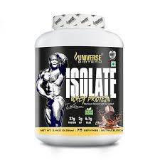 Universe Biotech Isolate Whey Protein 5.29lbs (2.4kg) 75 servings