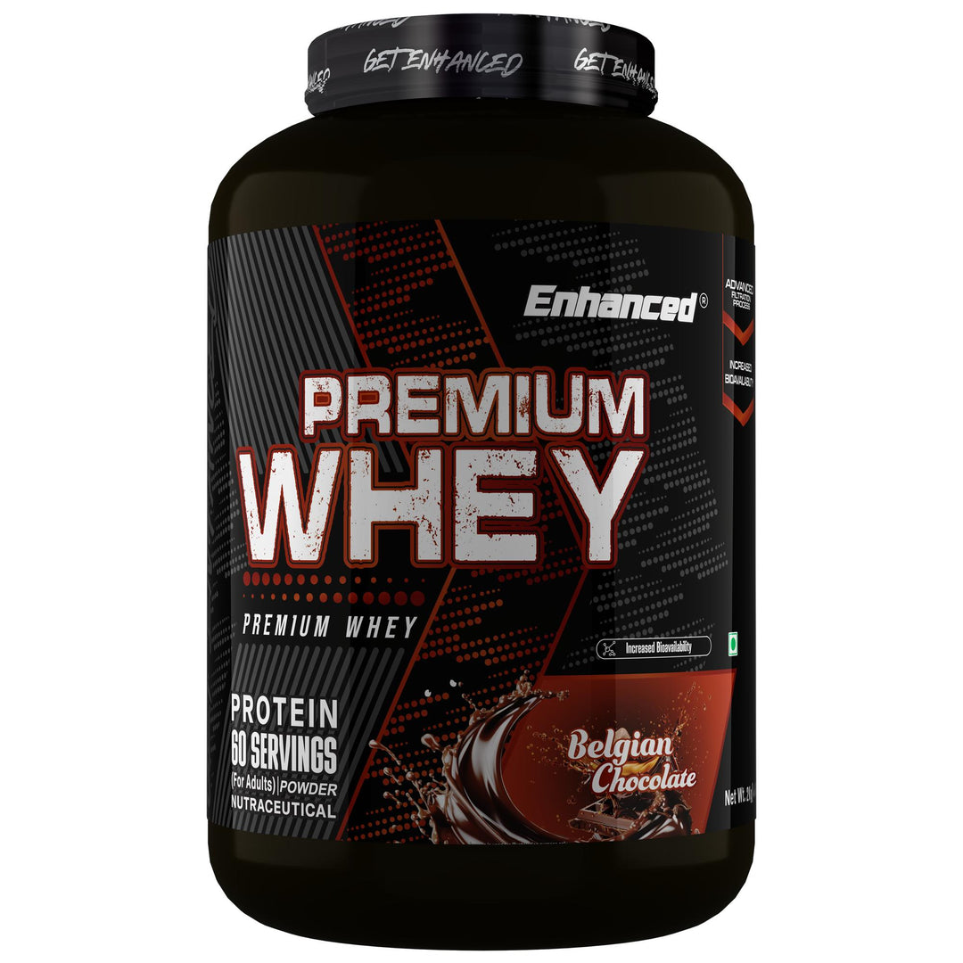 Premium Whey Protein Powder 2kg | High Protein Whey Blend for Muscle Recovery & Lean Muscle Support Chocolate Flavour