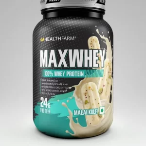Healthfarm Max whey 24g Protein | 100% Whey Protein